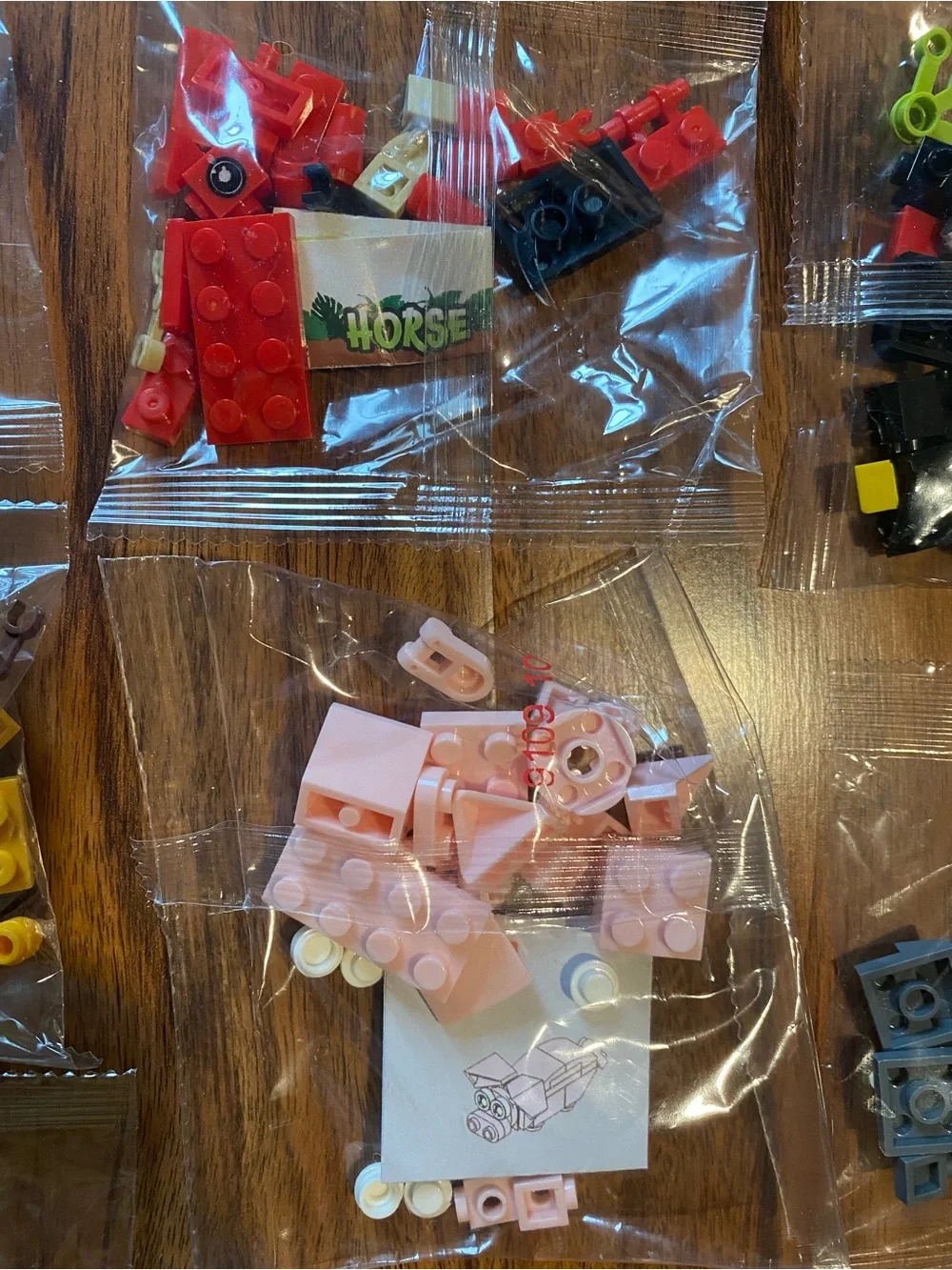 9 Lego Style Building Blocks Kits Party Favors